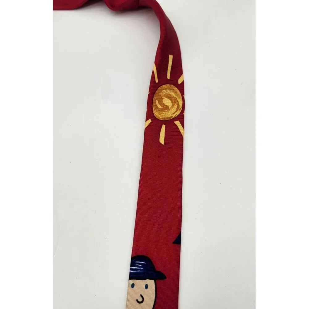 Save The Children Golf Tie Golfer Dad Tie‎ Necktie 57